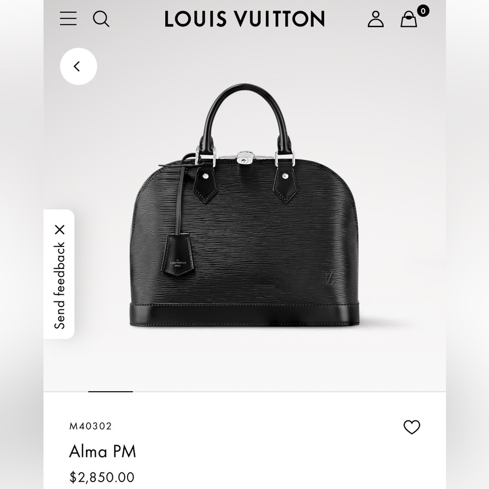 Louis Vuitton Black Epi Leather Tote
